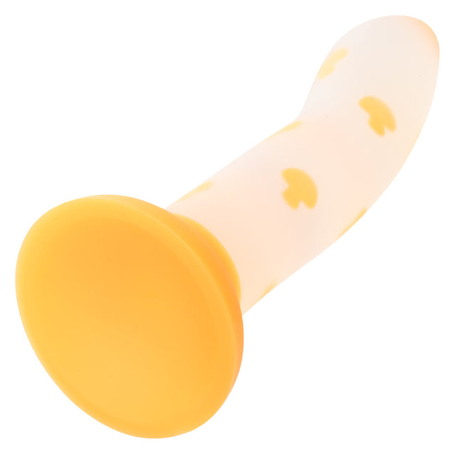 Glow Stick Mushroom Suction Dildo