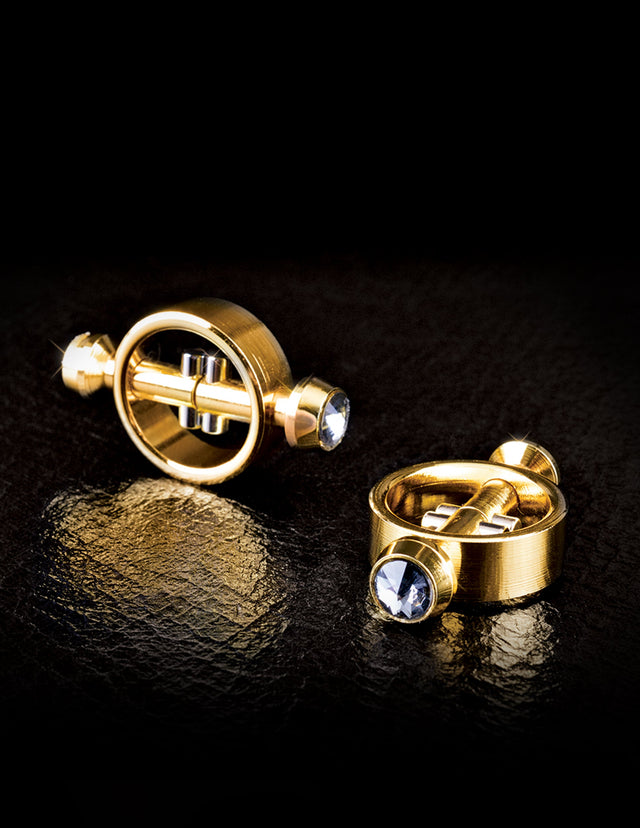 Gold Magnetic Nipple Clamps