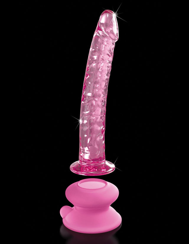 Icicles No. 86 With Silicone Suction Cup Pink