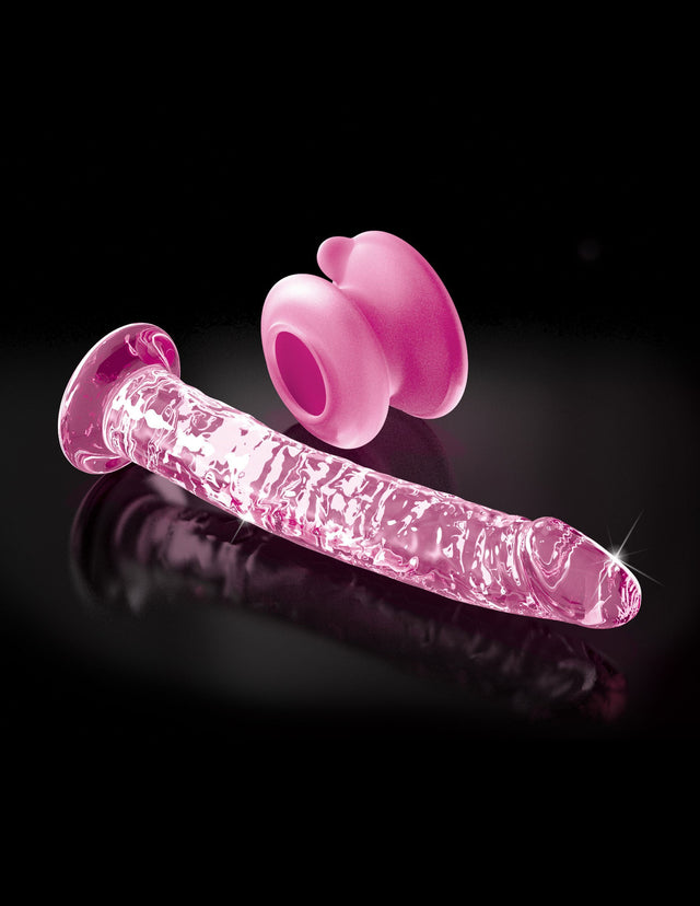 Icicles No. 86 With Silicone Suction Cup Pink
