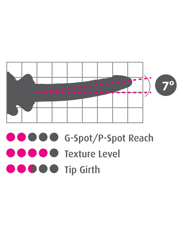 Icicles No. 86 With Silicone Suction Cup Pink