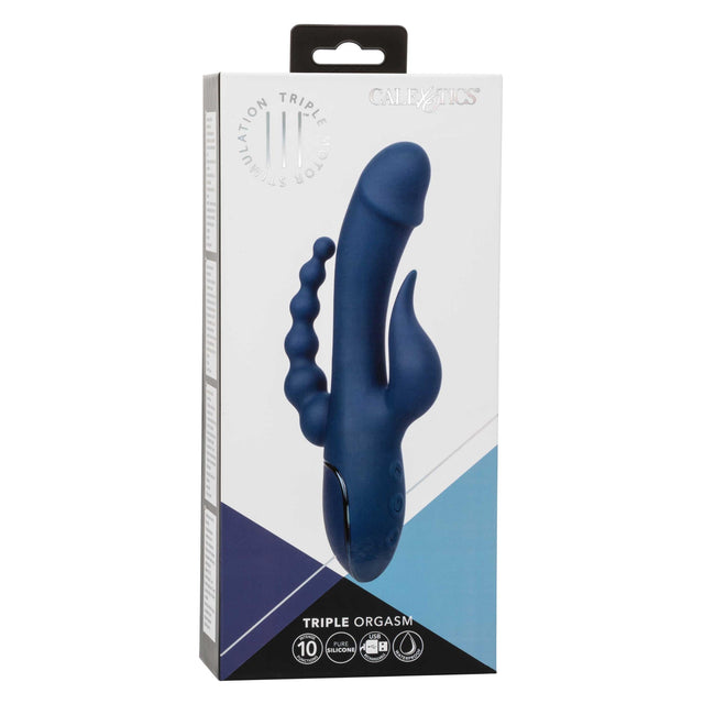 III Triple Orgasm G-Spot Massager Dark Blue