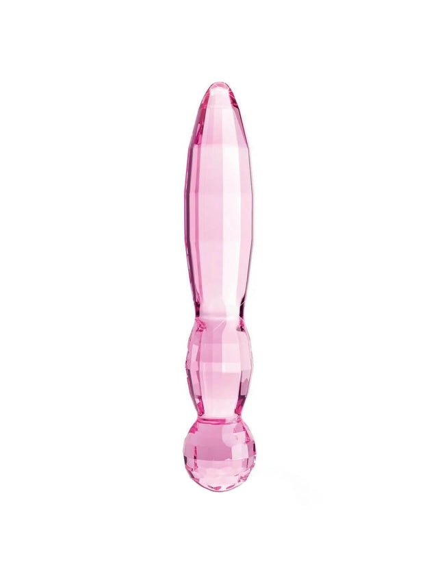 JIMMYJANE Dillenia Cissus Glass Dildo Pink