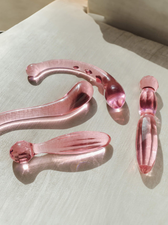 JIMMYJANE Dillenia Elara Glass Dildo Pink