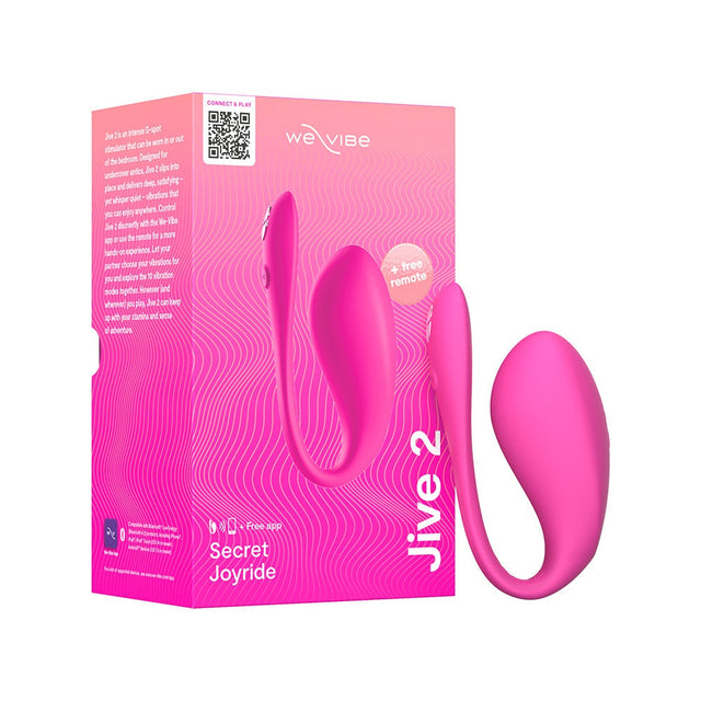 Jive 2 Wearable G-Spot Egg Vibrator Electric Pink