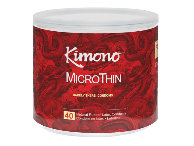 Kimono Microthin Condoms - 40 Pack