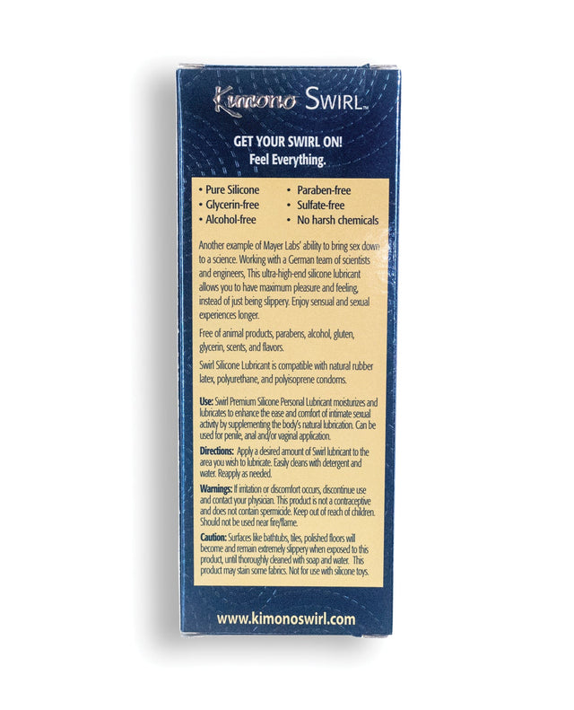 Kimono Swirl Silicone Lubricant 3.4 fl oz.