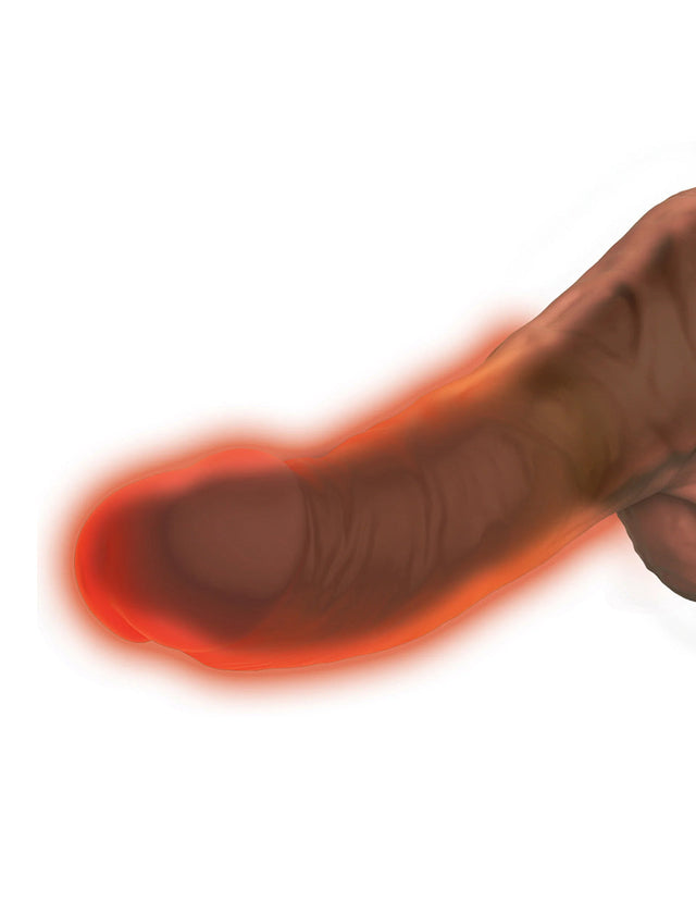 King Cock 7.5 Inch Thrusting Cock With Balls