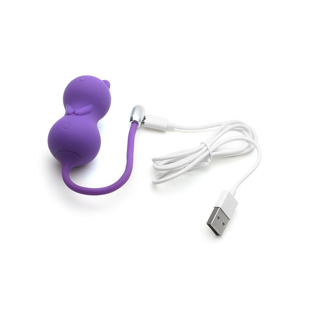 Kitty Cat Kegel Ball Exerciser Purple