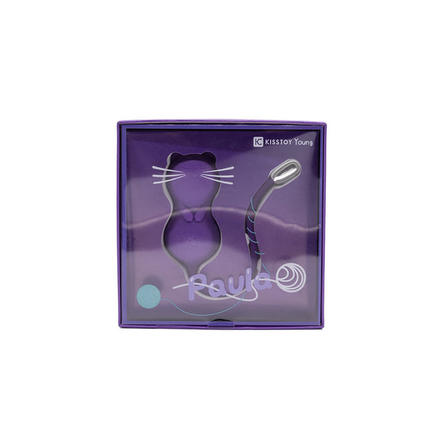 Kitty Cat Kegel Ball Exerciser Purple
