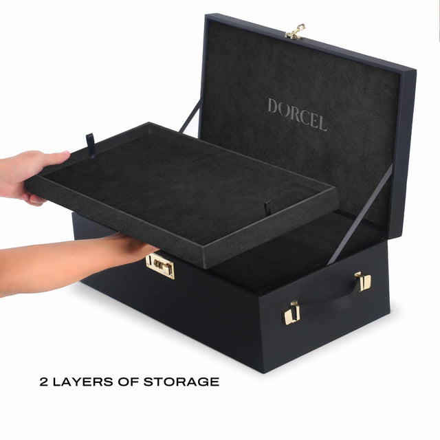 Le Coffret Prestige Edition Built-in Combination Lock Storage Box