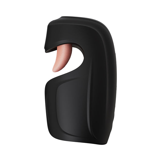 Lickety Split Vibrating Penis Head Stimulator Black