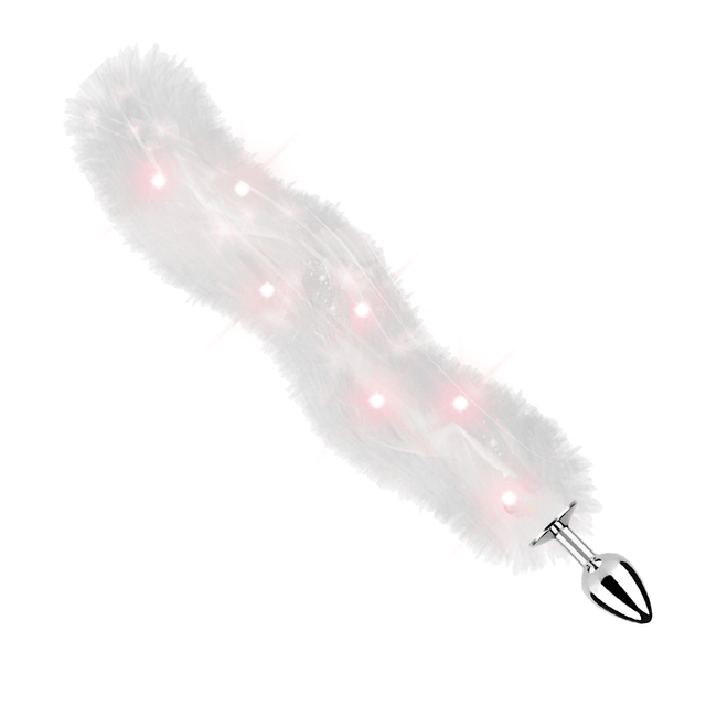 Light Up Foxy Tail White