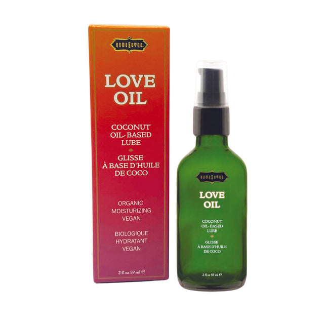 Love Oil Coconut Oil-Based Lube 2 fl oz