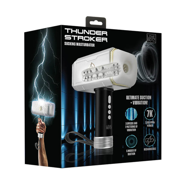 Lovebotz Thunder Stroker Sucking Masturbator