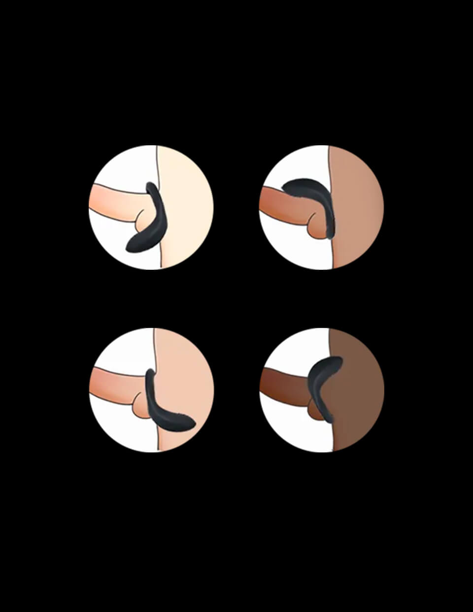 Lovense Diamo Cock Ring Black