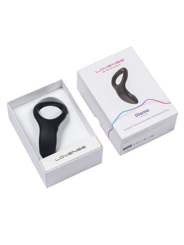 Lovense Diamo Cock Ring Black