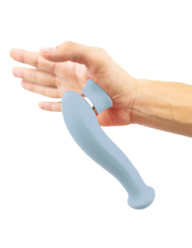 Maia Destiny Suction Vibrator Blue