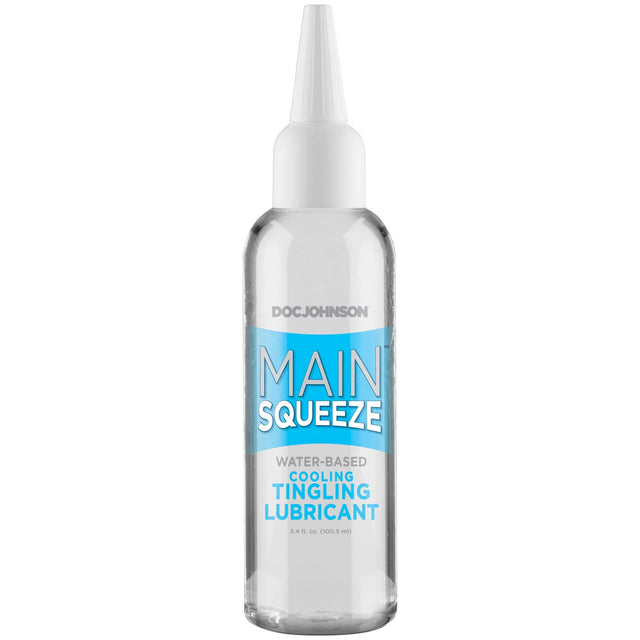 Main Squeeze Cooling Tingling Water Based Lube 3.4 oz