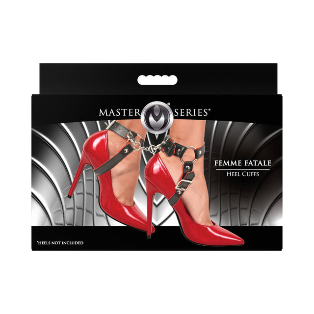 Master Series Femme Fatale Heel Cuffs Black