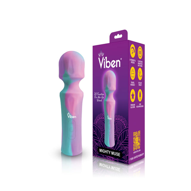 Mighty Muse Mini Wand Massager Unicorn