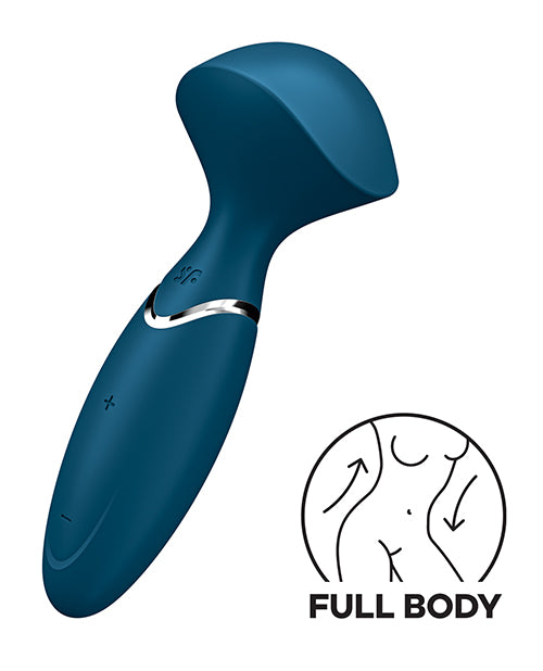 Mini Wand-er Vibrator Blue
