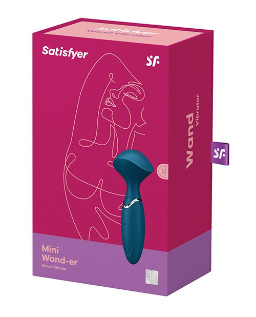 Mini Wand-er Vibrator Blue