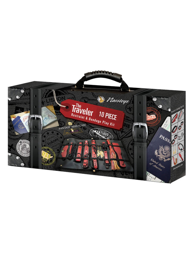 Nasstoys Traveler Restraint & Bondage Play Kit 10 Pcs