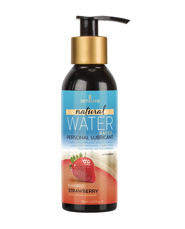 Natural Water Based Personal Moisturizer Strawberry