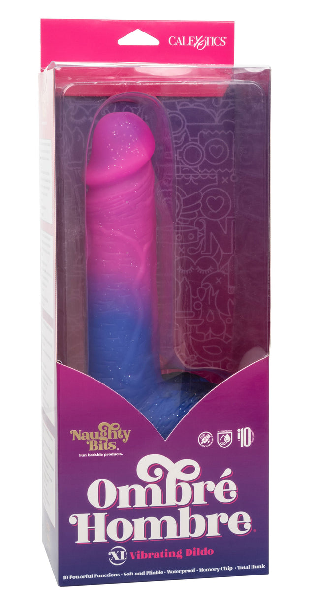 Naughty Bits Ombre Hombre Extra Large 8.5" Dildo
