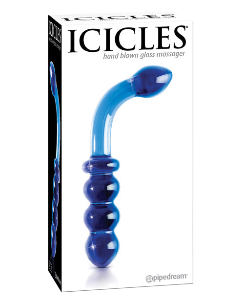 No. 31 Blue G-spot Glass Massager