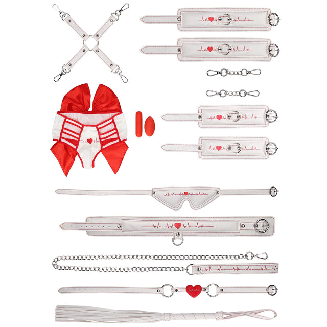 Nurse Pleasure Bondage Kit White