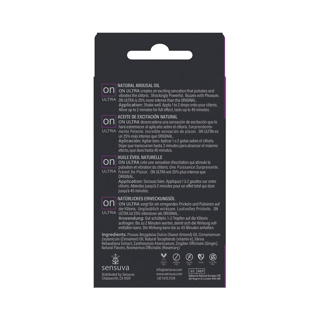 On Ultra Arousal Oil 5 mL