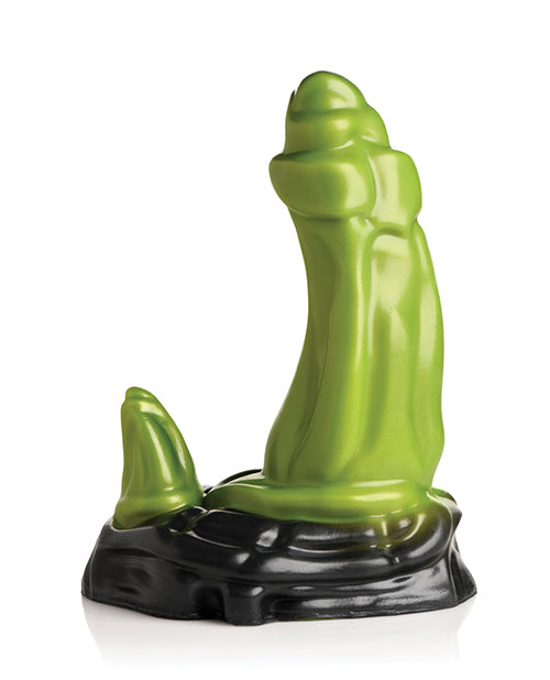 Orc 7" Silicone Dildo Green