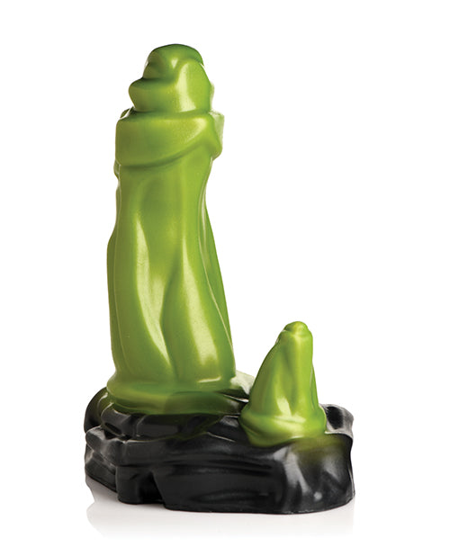Orc 7" Silicone Dildo Green