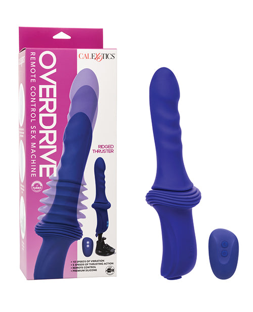 Overdrive Ridged Shaft Remote Control Sex Machine