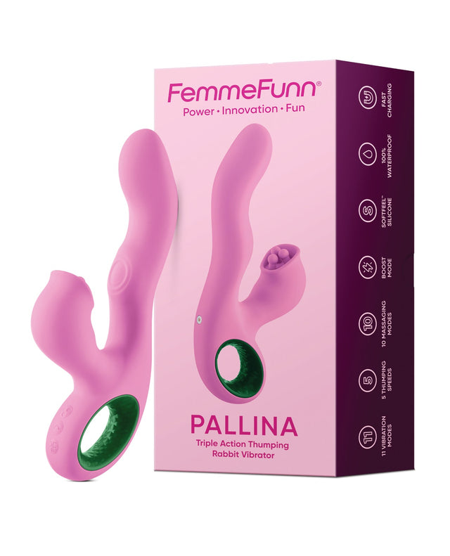 Pallina Triple Action Rabbit Vibrator