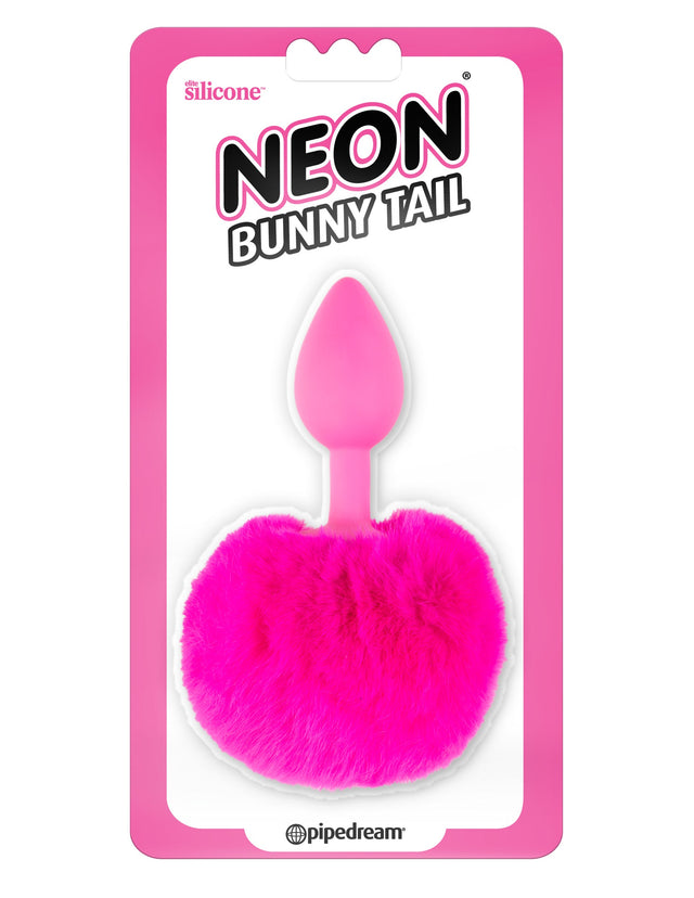 Pipedream Neon Bunny Tail Pink