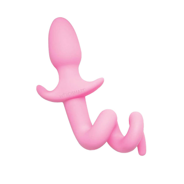 Play Tails Silicone Piggy Tail Pink