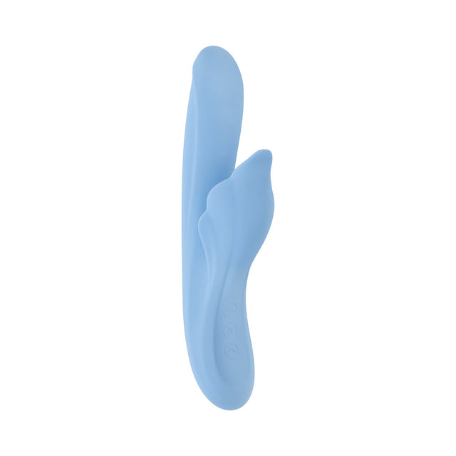 Playboy In Bloom Dual Vibrator Blue