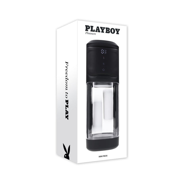 Playboy Side Piece Vibrating Warming Stroker