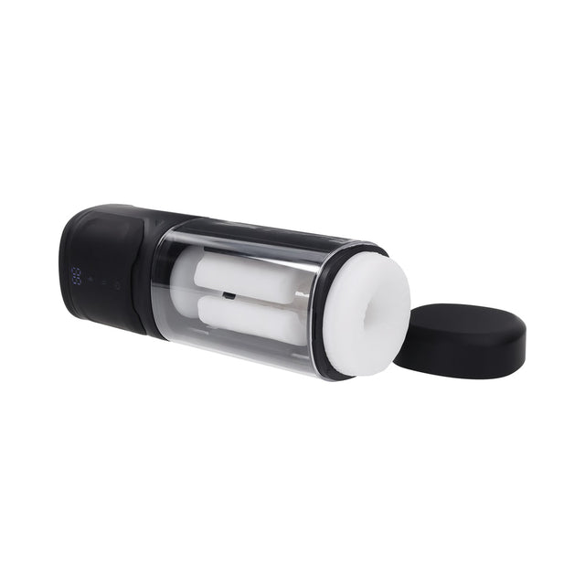 Playboy Side Piece Vibrating Warming Stroker