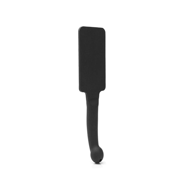 Plunge Silicone Dildo Paddle Onyx
