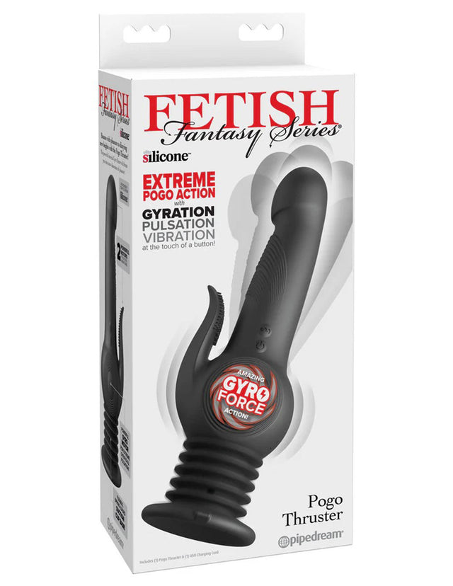Pogo Thrusting Vibrator Black
