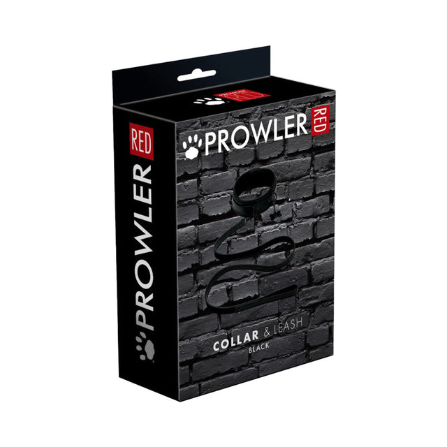 Puppy Collar & Leash Black