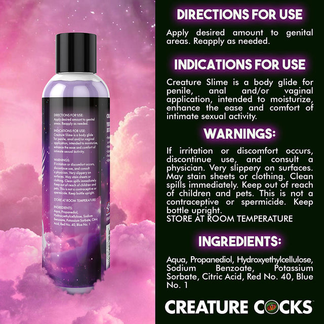 Purple Creature Slime Water-based Lubricant 8 oz