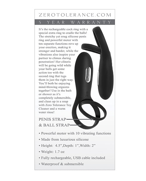 Rechargeable Torpedo Cock Ring