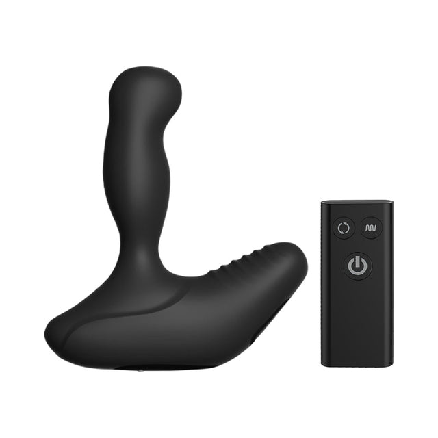 Revo Stealth Rotating and Vibrating Prostate Massager Black