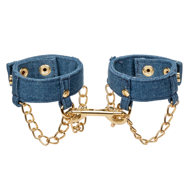 Ride 'em Premium Denim Collection Wrist Cuffs