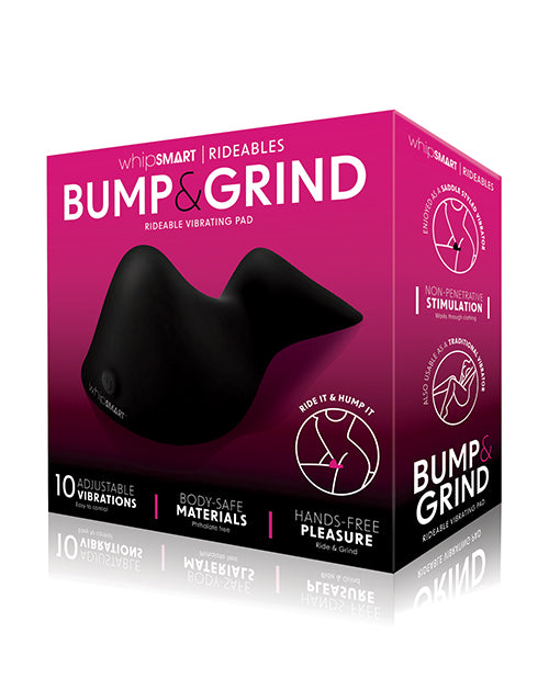 Rideable Bump & Grind Vibrator Black